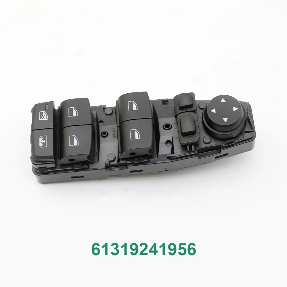 For BMW 5 6 Series F06 F07 F10 F11 X3 F25 Driver Side Window Lifter Switch Master Control Button 61319241956 61319241955