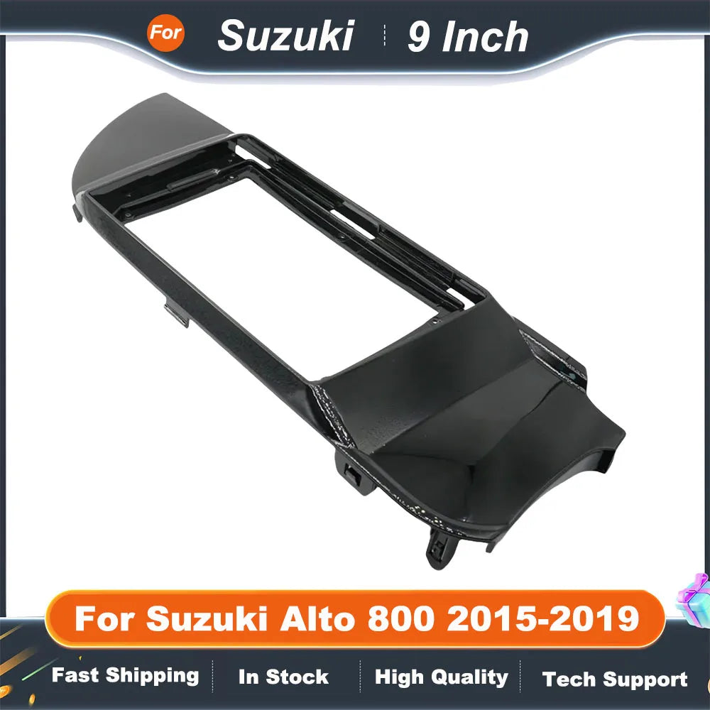 9 Inch Car Frame Fascia Adapter For Suzuki Alto 800 2015-2019 Android Radio Dash Fitting Panel Kit