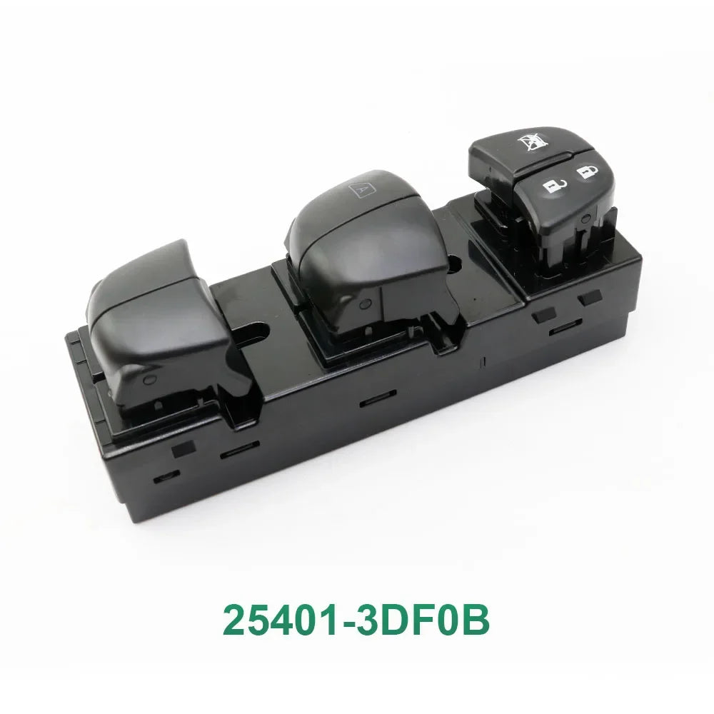 Master Power Window Switch for Nissan Juke Altima Tiida Sylphy X-Trail Qashqai Rogue 2010 2011 2012 2013 2014 2015 2016 2017