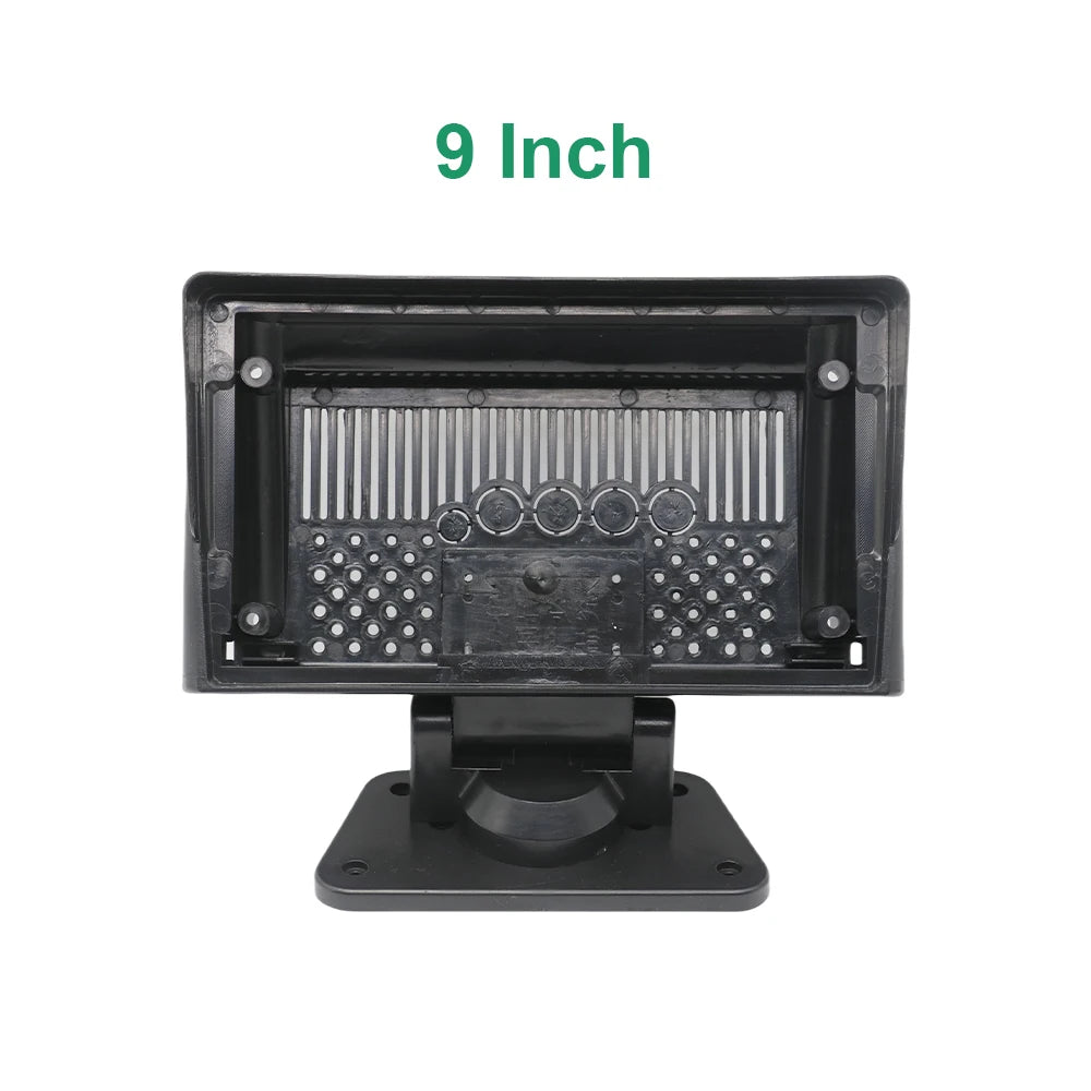 Car Audio Fascia Frame Universal Radio Can Roate and Hang Up for For  Dashboard  Panel 9/10.1 Inch Trim Kit Stereo