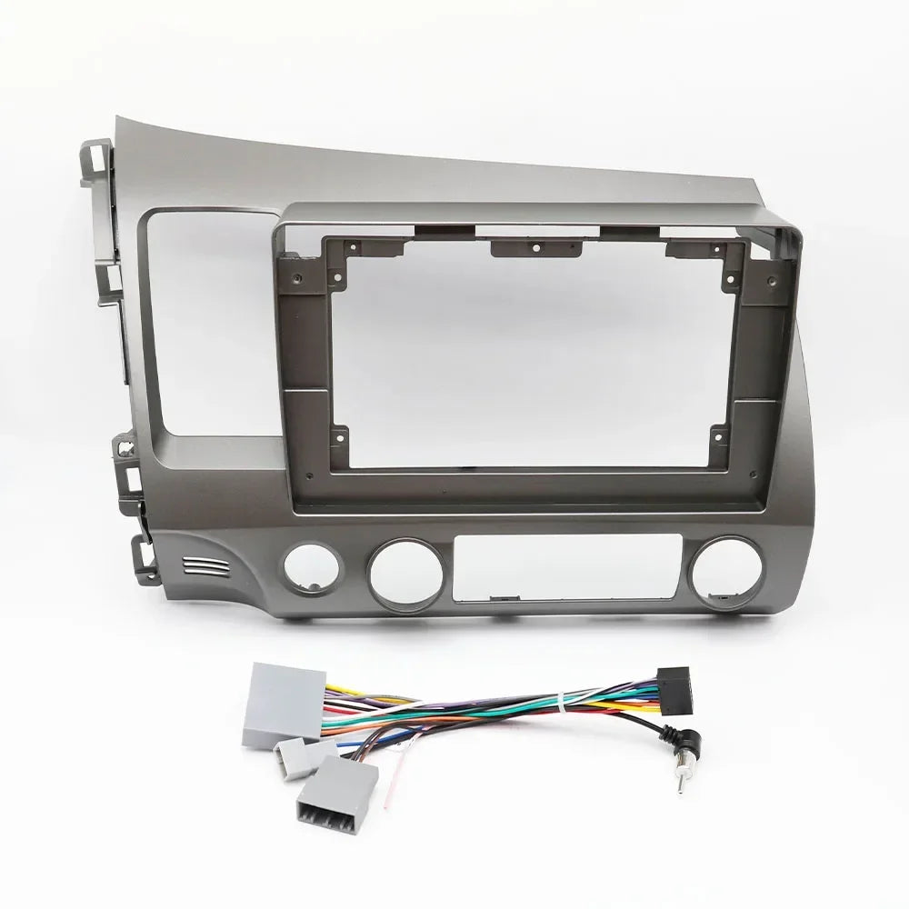 10.1 inch Car DVD Frame Audio Dash Trim Kits Facia Panel Radio Player screen 2 Din  For HONDA CIVIC 2006-2011 Left Stereo