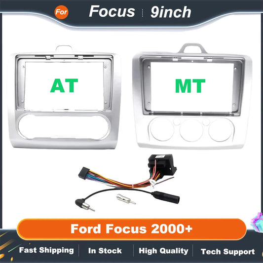 9 Inch Car Radio Screens For Ford Focus 2000+ Frame Other Interior Accessories Car Dvd Frame Kit