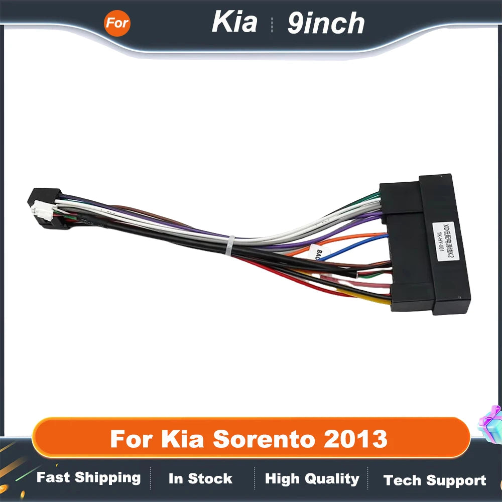 9 Inch Car Frame Fascia Adapter For Kia Sorento 2013 Android Radio Dash Fitting Panel Kit