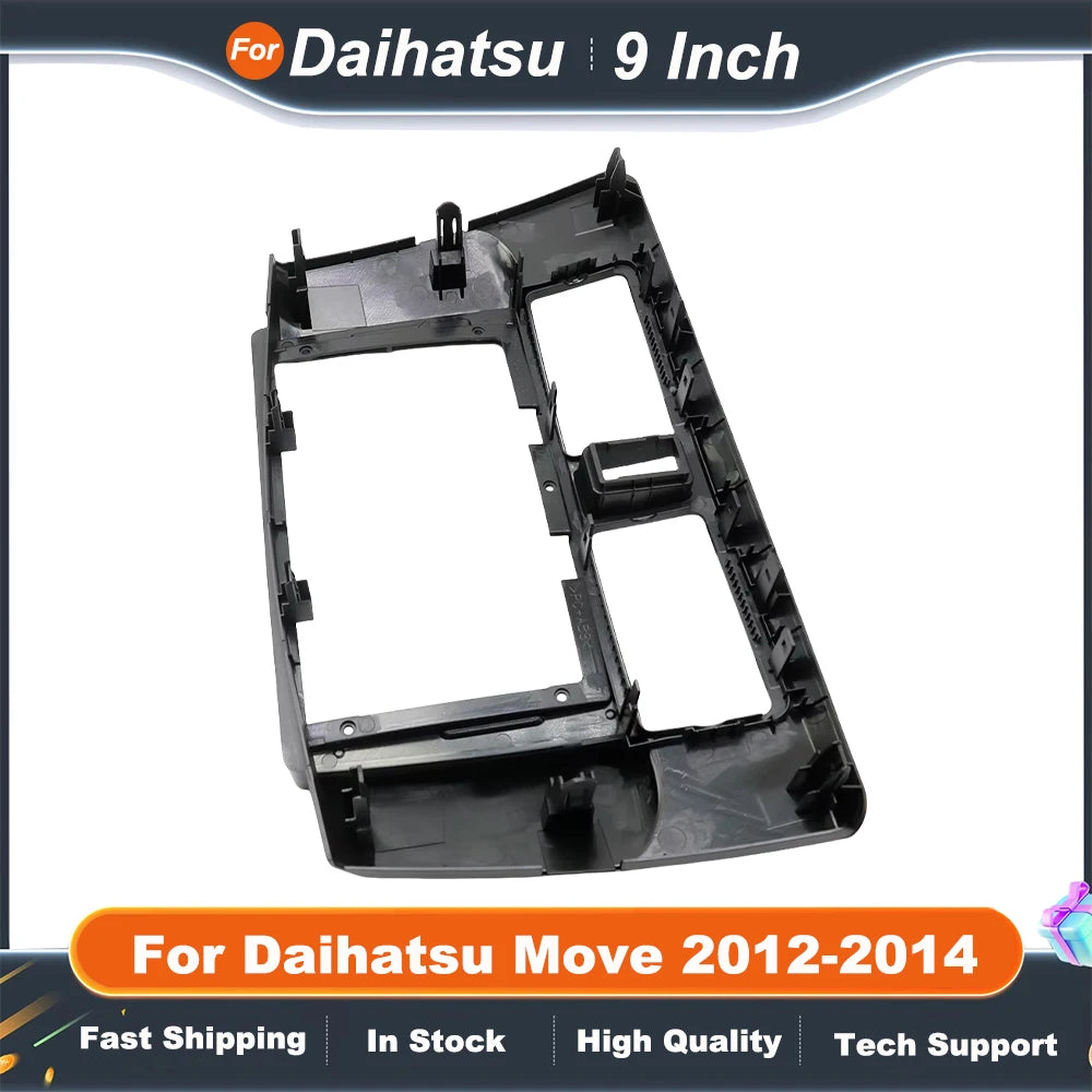 9 Inch Car Frame Fascia Adapte  For Daihatsu Move 2012-2014 Android Radio Dash Fitting Panel Kitr