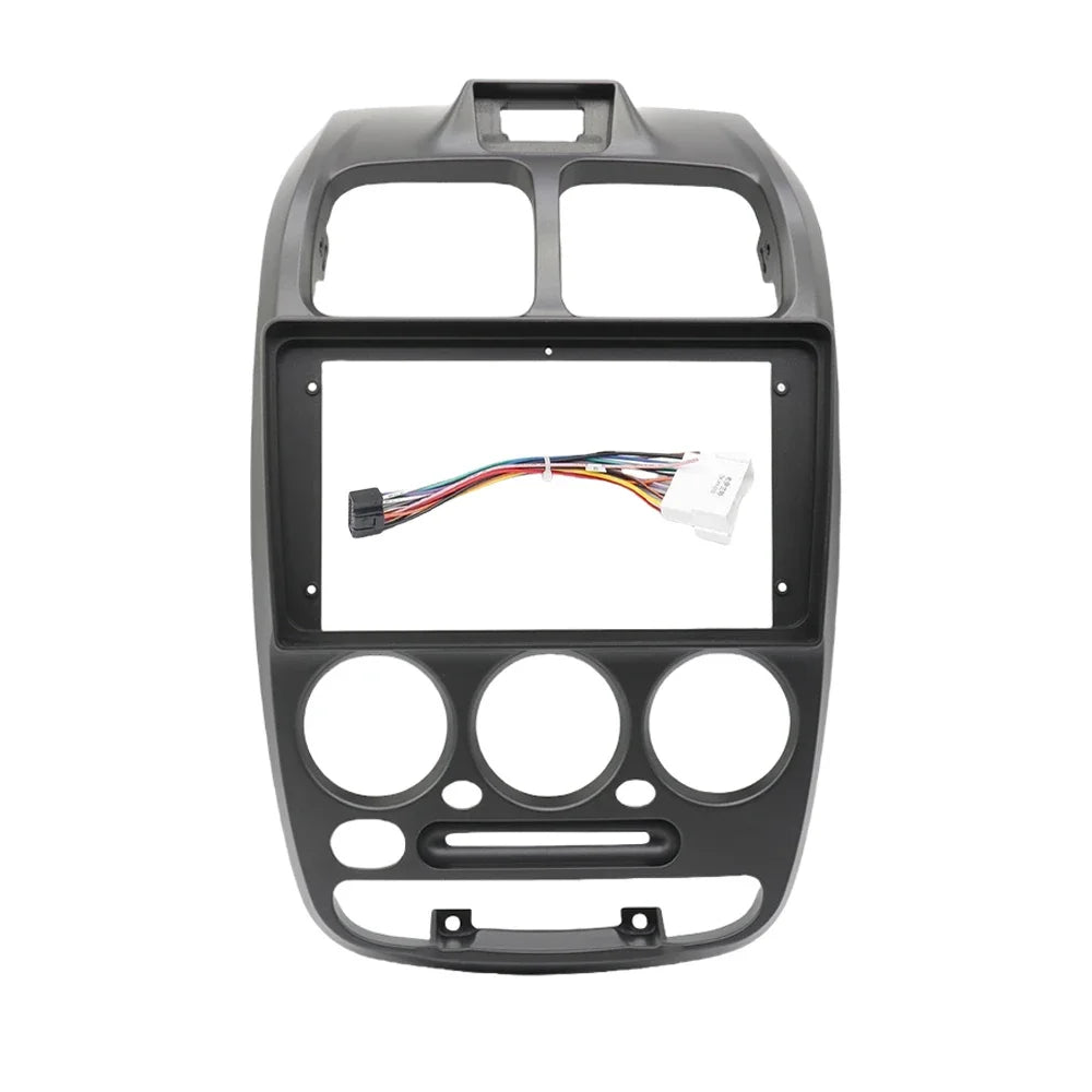 For 1999 HYUNDAI VERNA (9INCH, LHD)Car Radio Android MP5 Player Panel Casing Frame 2Din Head Unit Fascia Stereo Dash Board Cover