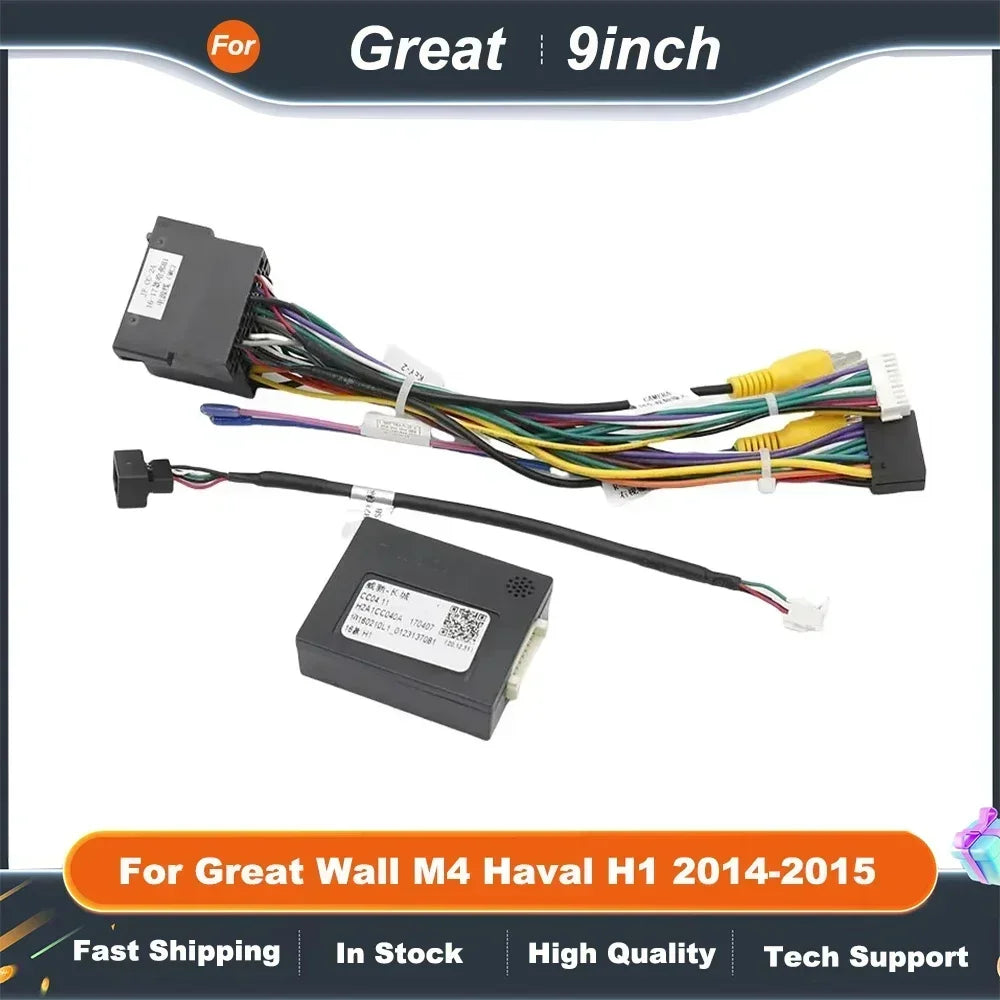 9 INCH Car Radio FasciaAdapter For Great Wall M4 Haval H1 2014-2015 Android Radio Audio Dash Fitting Panel Kit