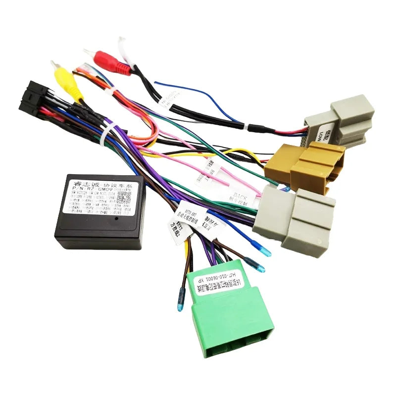 CAN Bus Decoder Harness Adapter 16 Pin Plug Connector Car Android Wiring Cable for Chevrolet Trax Onix Cruze Tracker Encore