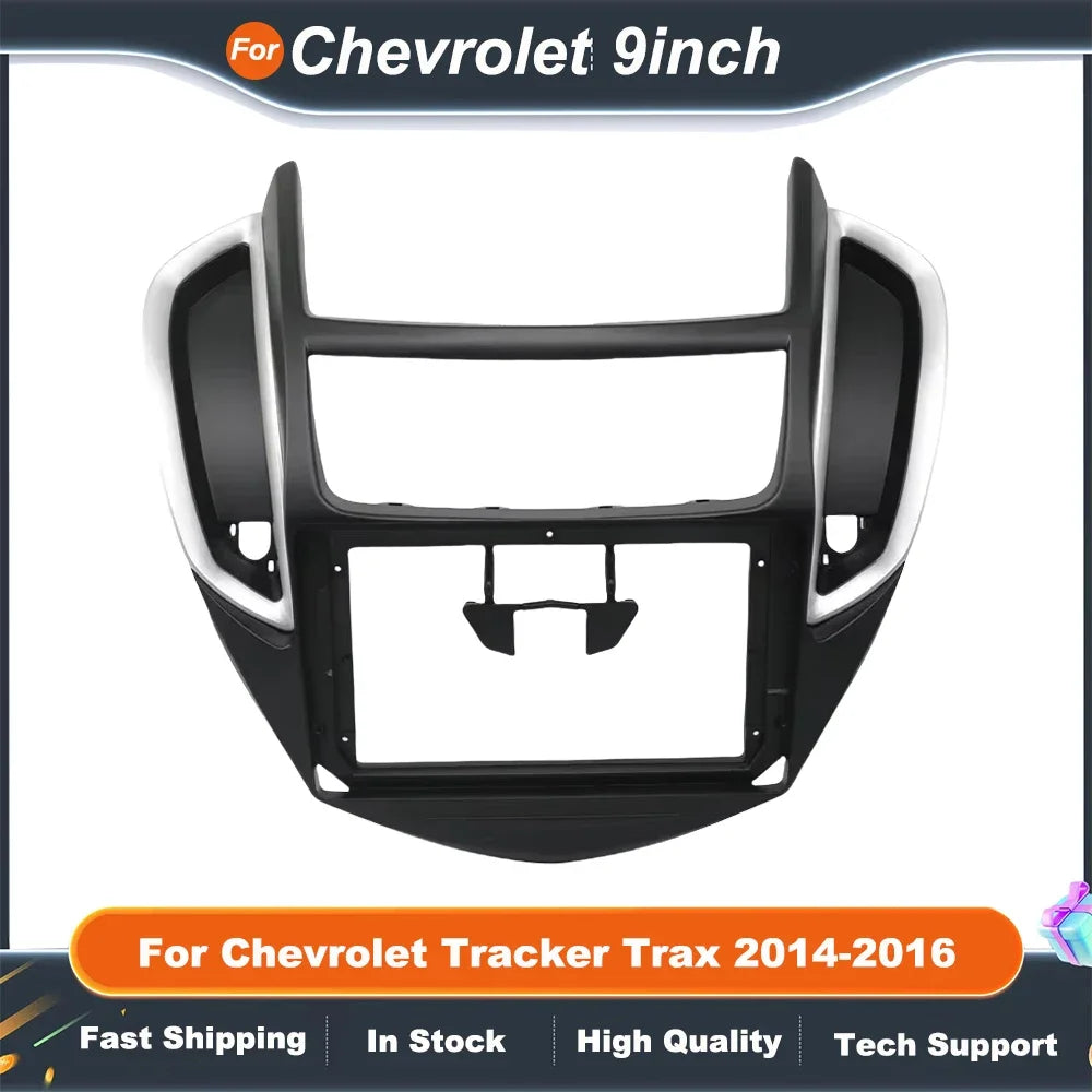 9 Inch Car Radio Fascia Frame Adapter For Chevrolet Tracker Trax 2014-2016 Android Android Radio Dash Fitting Panel Kit
