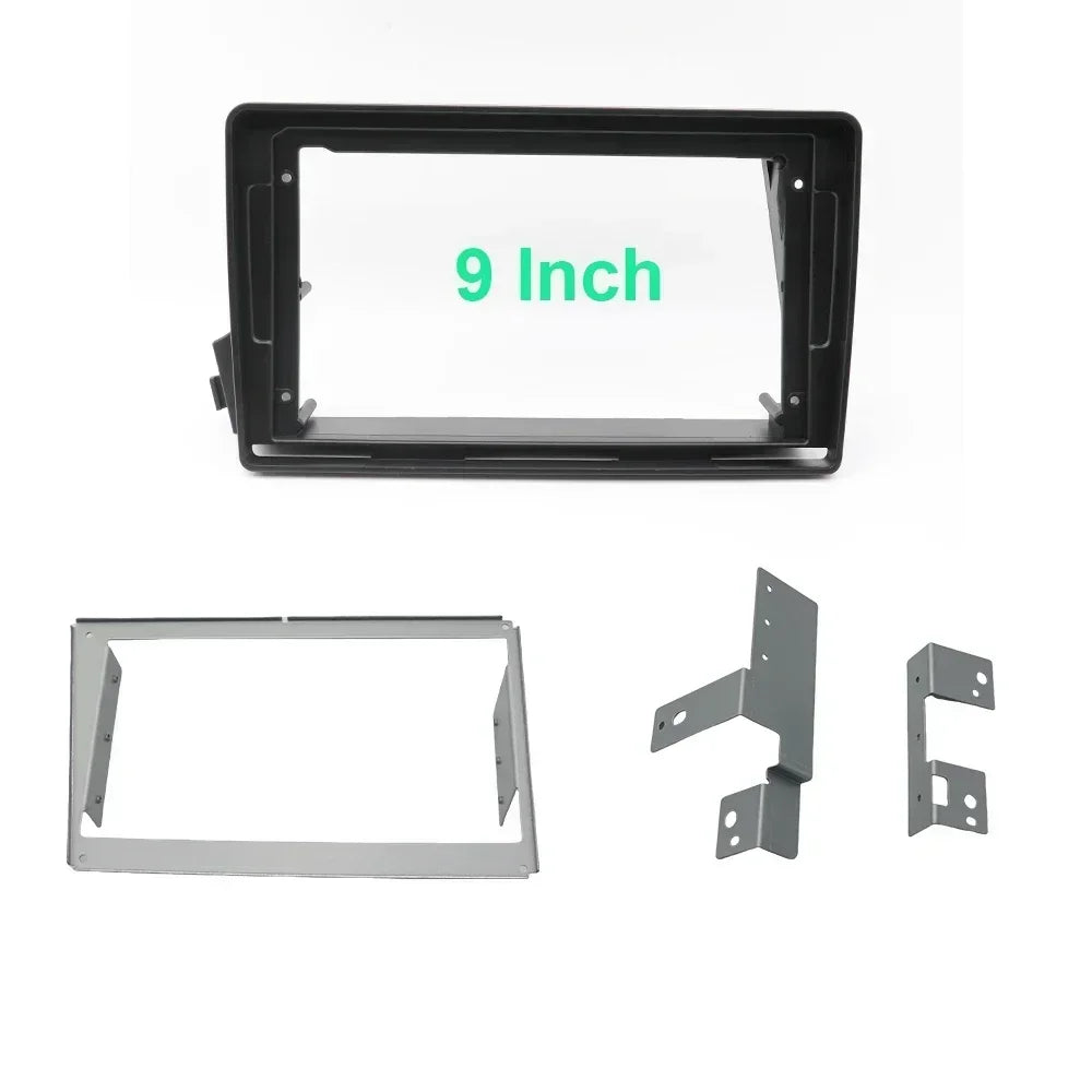 Car frame Kits for SsangYong Korando 10-13 Kyron Rexton W Tivolan Tivoli 19-21 dashboard panel frame car video GPS DVD Accessory