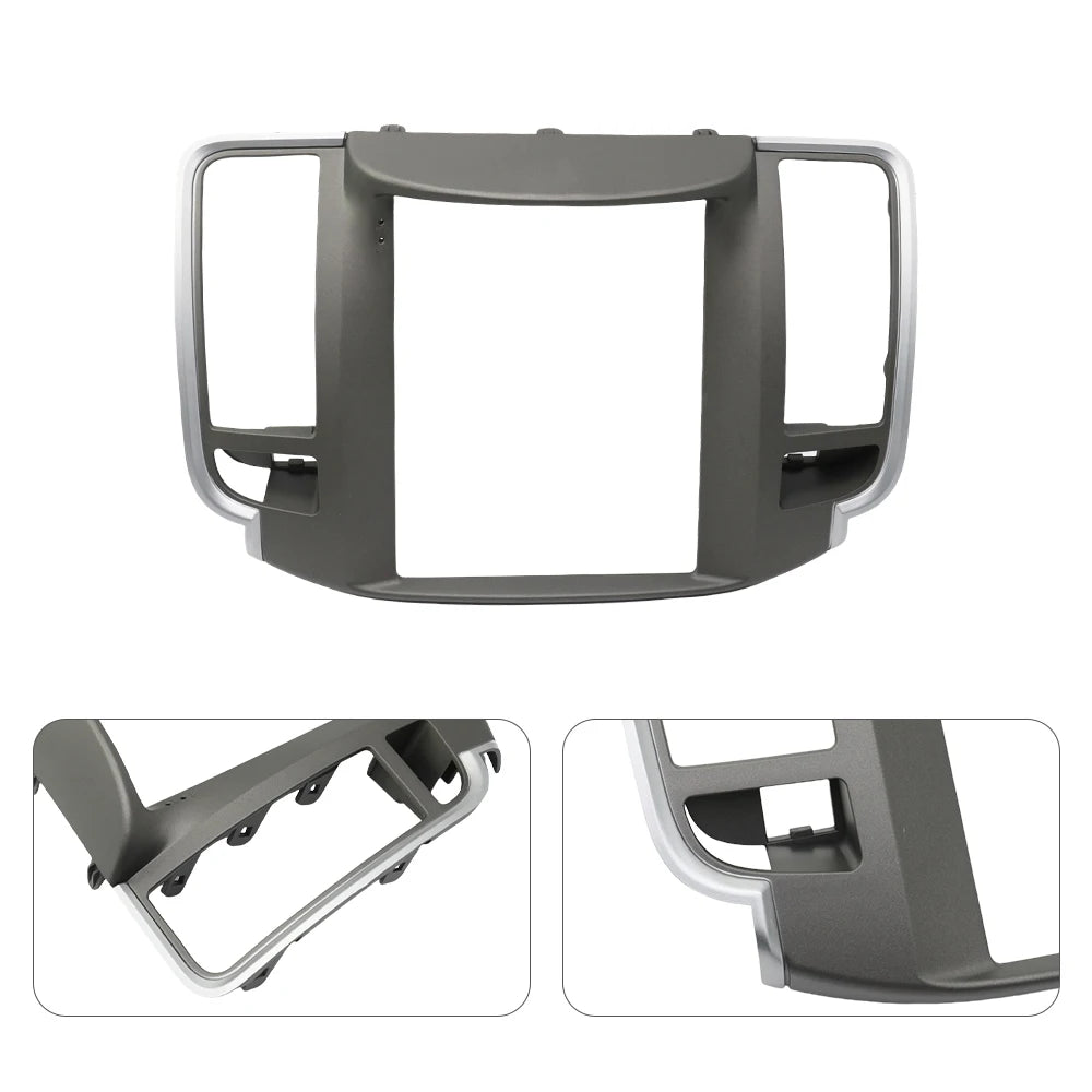 9.7 Inch Universal Car Radio Frame for NISSAN TEANA 2008-2012 2 Din Tesla Style Multimedia Frame Video Player Panel Trim