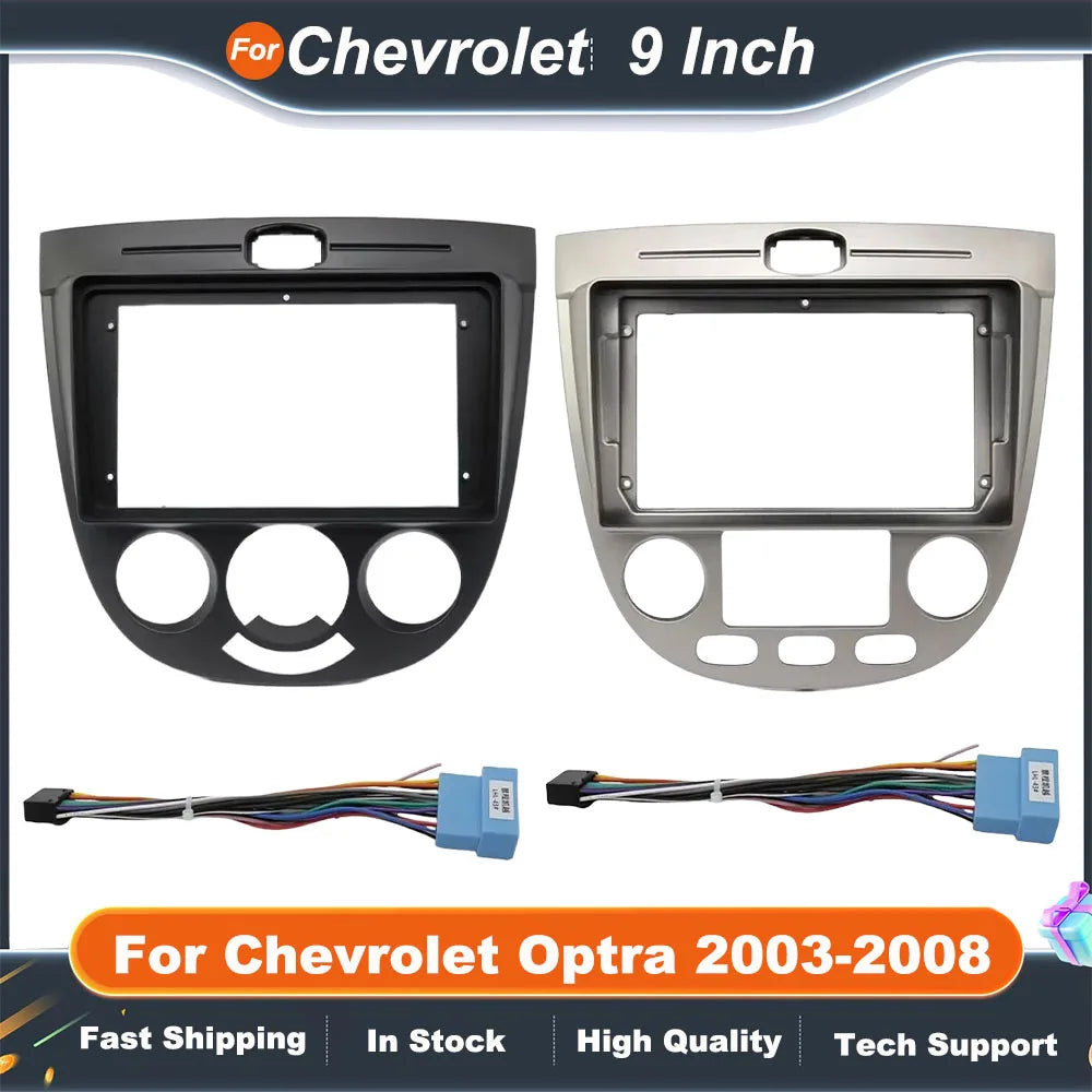 9 Inch Car Frame Adapter For Chevrolet Optra 2003-2008 Buick Excelle HRV Hatchback 2004-2008 Android Radio Dash Panel Fascia