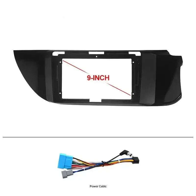 AUTODAILY 9 Inch Car Frame Fascia Adapter For Suzuki Alto 800 2015-2019 Android Radio Dash Fitting Panel Kit