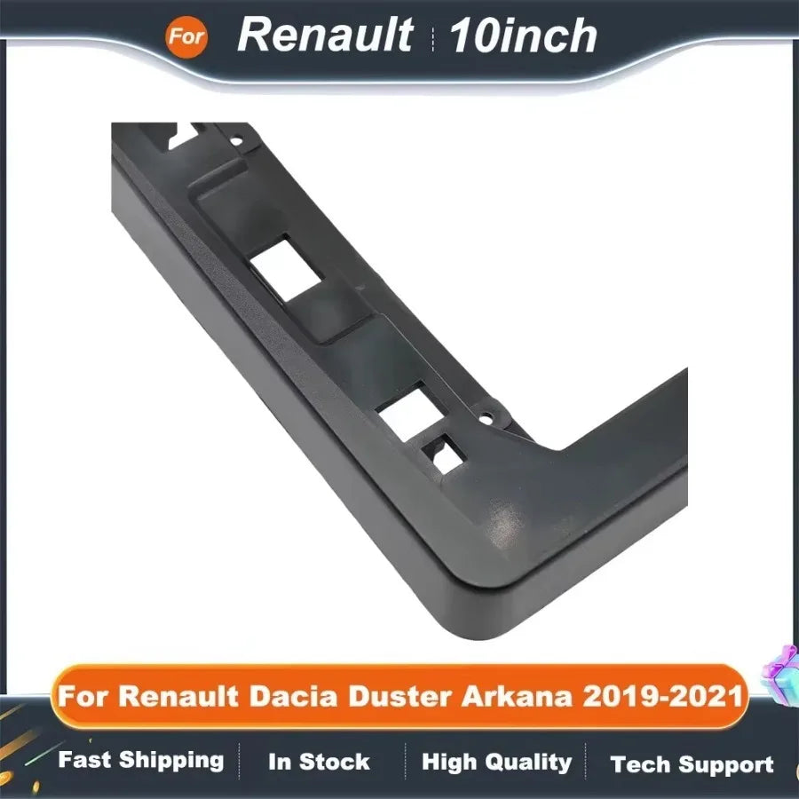 10 Inch Android Car Audio Fascia Panel for Renault Dacia Duster Arkana 2019-2021