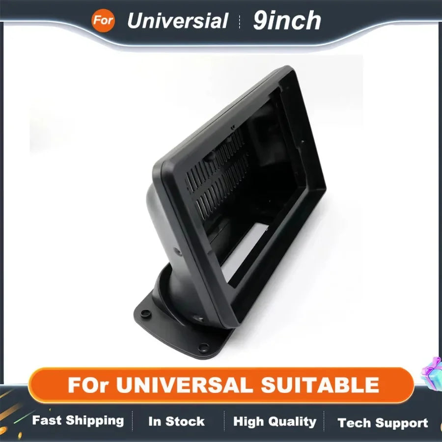9/10 Inch Universal Car Truck Frame Radio Android MP5 Player Casing Frame 2Din Head Unit Fascia Dash Cover Panel