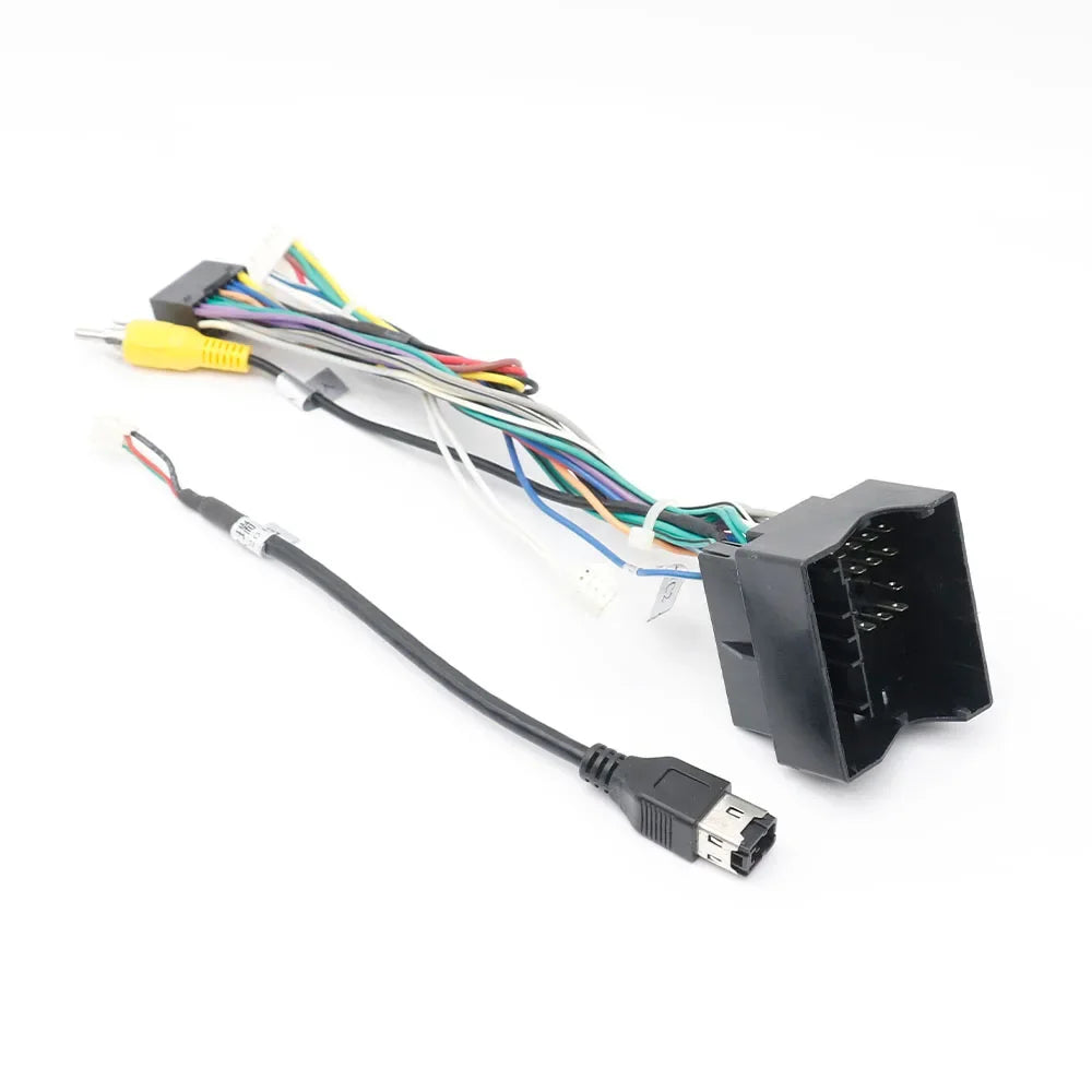 9 Inch Car Frame Canbus Box Cable For CHERY TIGGO 3 3x 2016+ Android Big Screen Dash Panel  Fascia