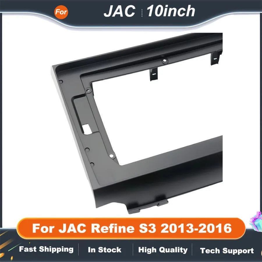 10 Inch car stereo frame Adapter Kit for JAC Refine S3 2013-2016 |CANBUS Decoder  Android Radio Installation