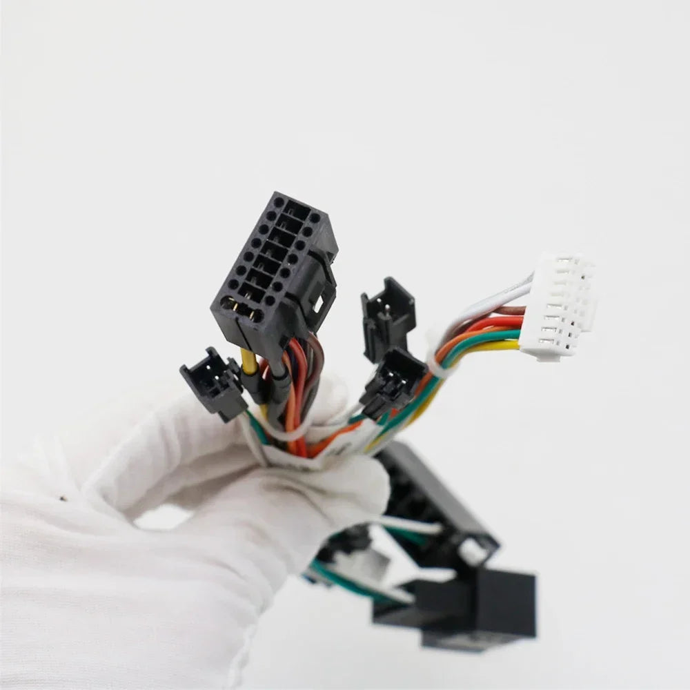 Car 16pin Audio Wiring Harness Adapter With Canbus Box For Mercedes-Benz W209(02-06)/W203(01-04) Stereo Installation