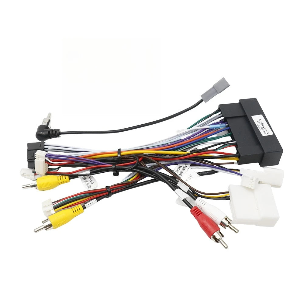 16 Pin Harness Canbus Box Decoder For HYUNDAI 2011-2012 AZERA IX45 HIGH-XP Android Radio Cable Adapter