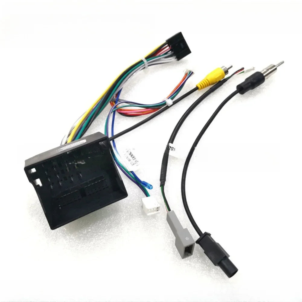 Canbus Box Decoder PSA-RZ-15 For Peugeot 206/307/301/2008 /Citroen Elysee/DS6/DS3/C3 16 PinPower Harness Wiring Cables Car Radio