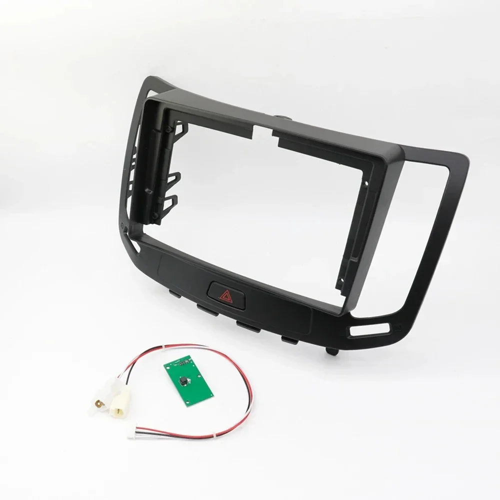 9 Inch Car Frame Fascia Adapter Android Radio Dash Fitting Panel Kit For Infiniti G Series G4 G25 G35 G37 Nissan Skyline GT 370
