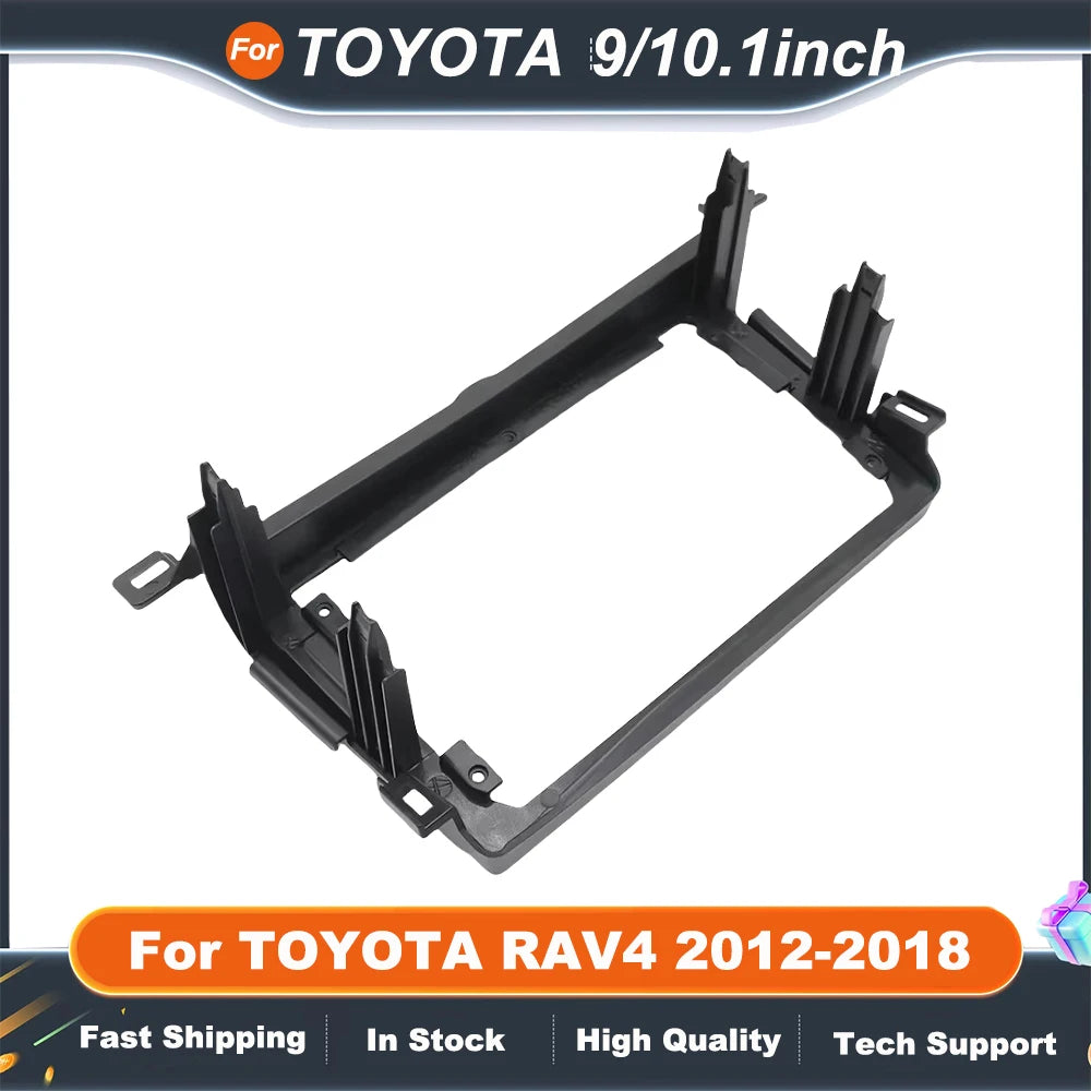 9Inch/10.1Inch Car Radio Fascias For TOYOTA RAV4 2012-2018 GPS MP5 Android Stereo Player 2 Din Head Unit Panel Dash Frame Trim
