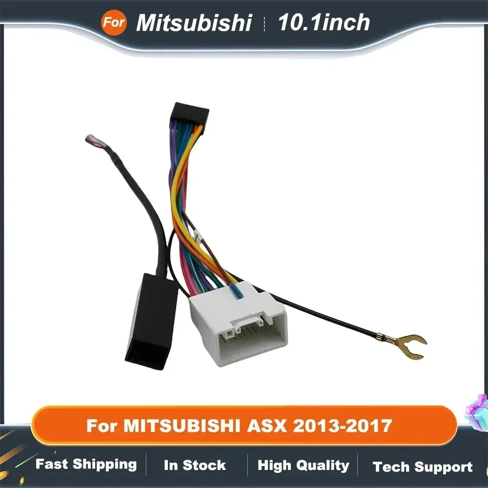 10.1 Inch 2 Din Android Car Radio Fascia for MITSUBISHI ASX 2013-2017 with MP5 Player