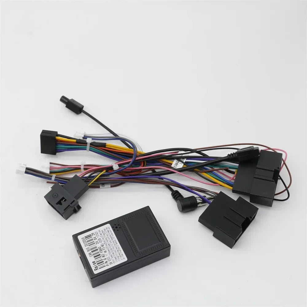 Car Audio 16PIN Android Power Cable Adapter With Canbus Box For Ford Ranger 2019-2020  MP5 DVD  Wiring Harness