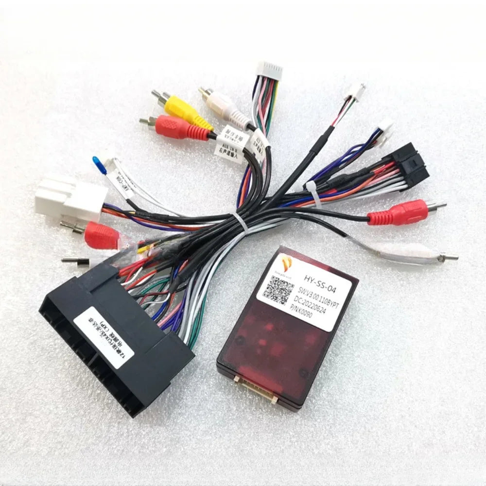 For Hyundai Sorento/Elantra 2012-2014/Santa Fe/IX45 2012/Optima / Sedona / Carnival Android Car Radio Canbus Box HY-SS-04 Cable