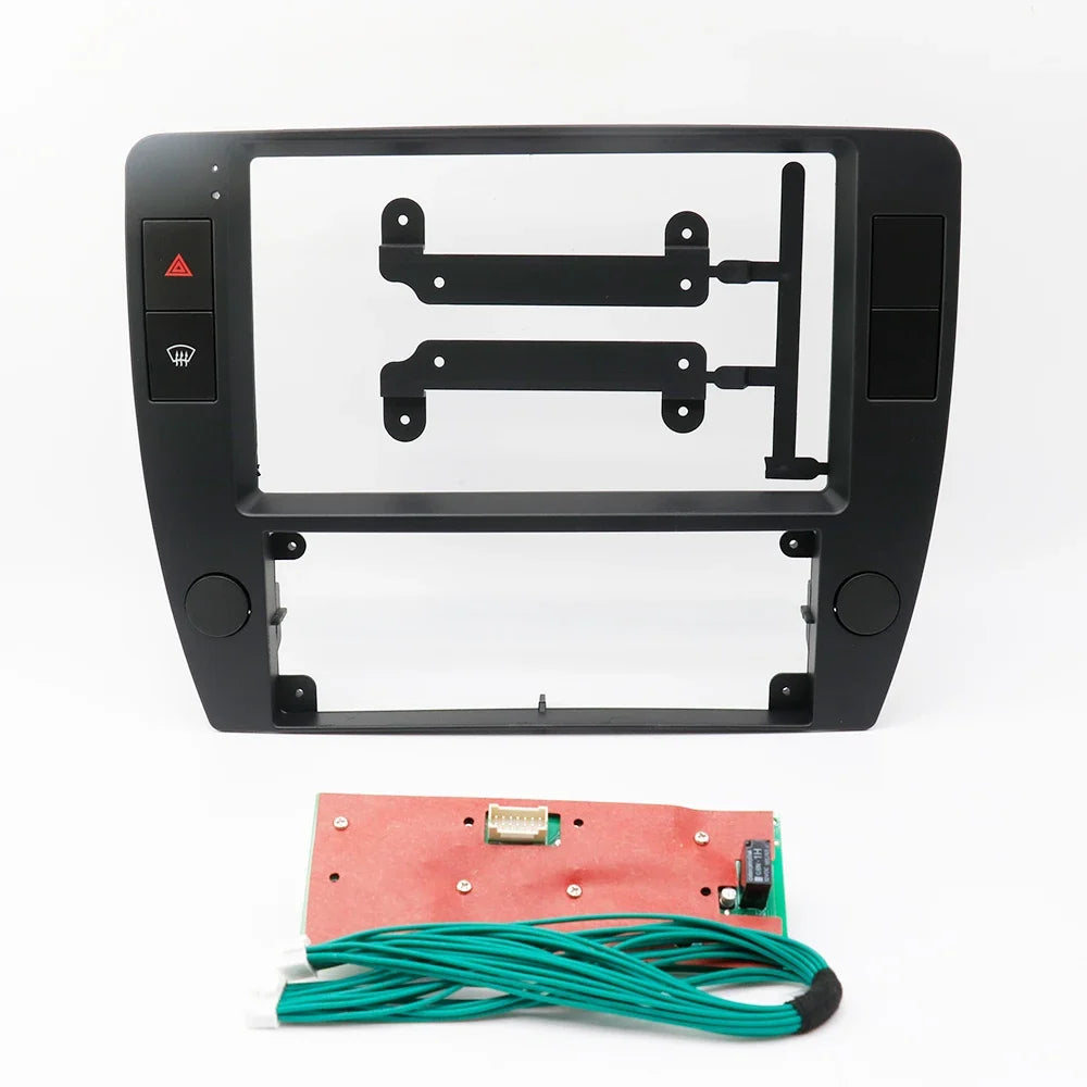 9 inch 22.86cm For 2004-2010 Car Frame Fascia Adapter Android Radio Audio Dash Fitting Panel Kit For Volkswagen Passat B6 B5