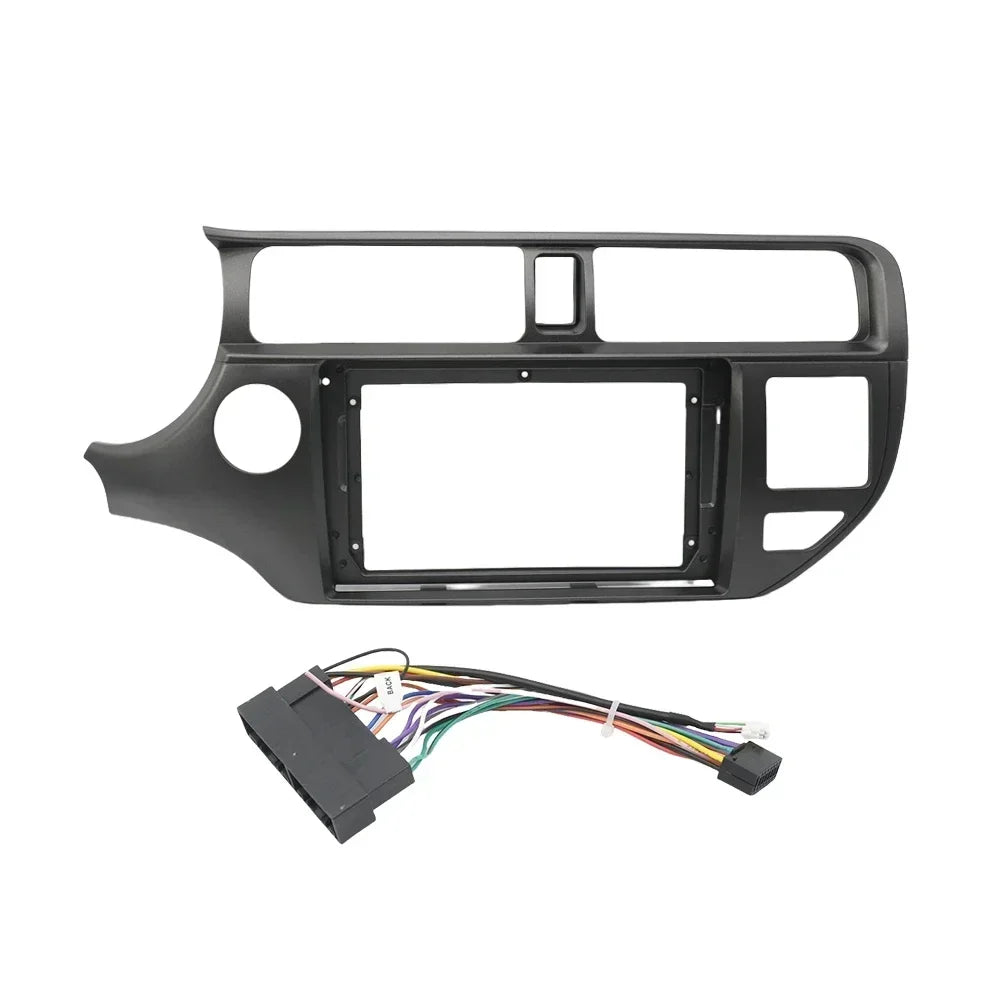 2 DIN 9INCH CAR Radio Dash Frame for KIA RIO KIA K3 2012-2015 9 Inch Big Radio Stereo Dash Mount Panel Frame