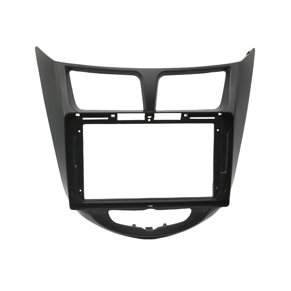 For Hyundai I-25/Accent/Solaris/Verna 2010-2016 Car 9 Inch Radio Fascia Frame Android 2Din MP5 Player Stereo Panel