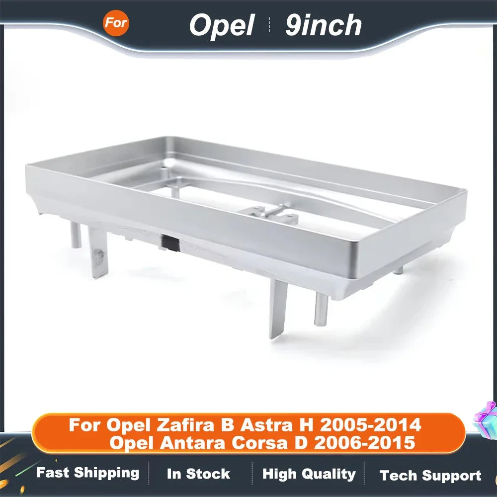 9 Inch Car Radio Fascia Frame for Opel Zafira B Astra H Antara Corsa Android Dash Panel with Canbus Box  Adapter Kit