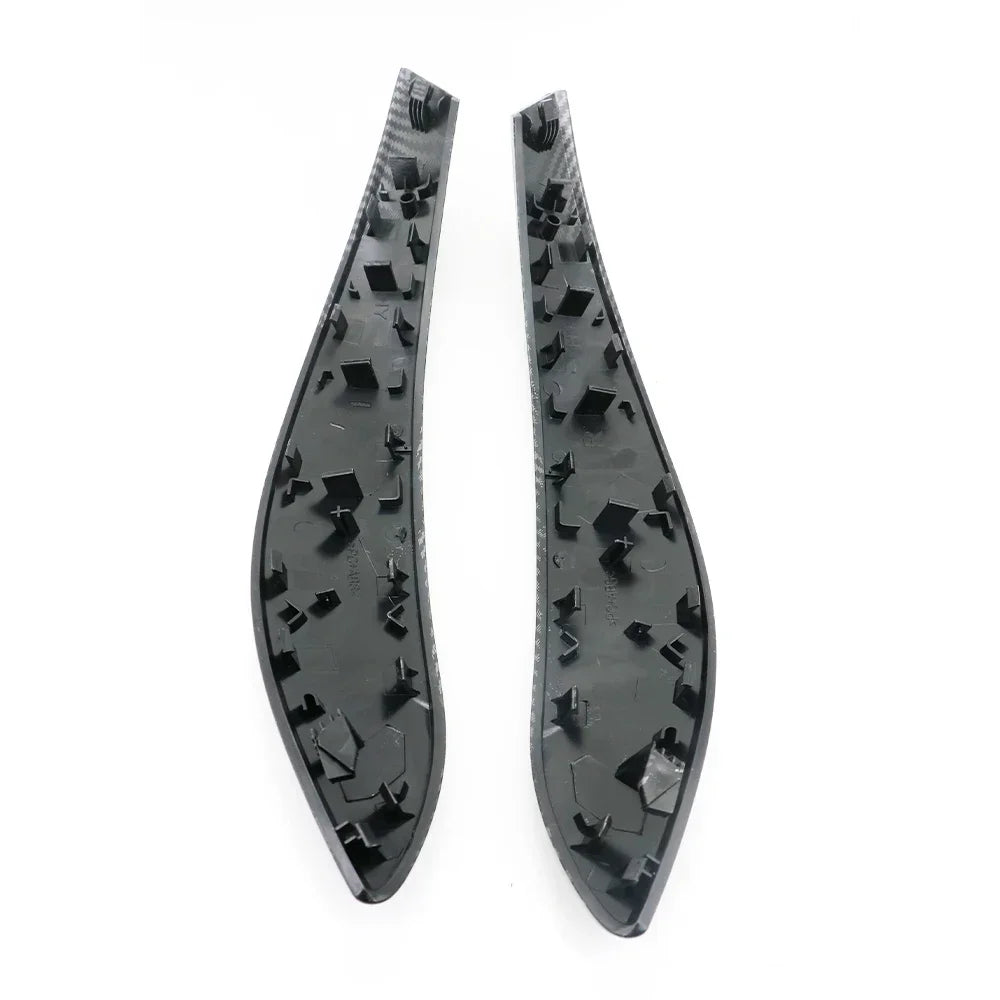 For BMW 3 4 Series F30 F31 F32 F33 F34 F35 F36 F80 2013-2018 Interior Fiber Door Pull Handle Outer Cover Trim Replacement