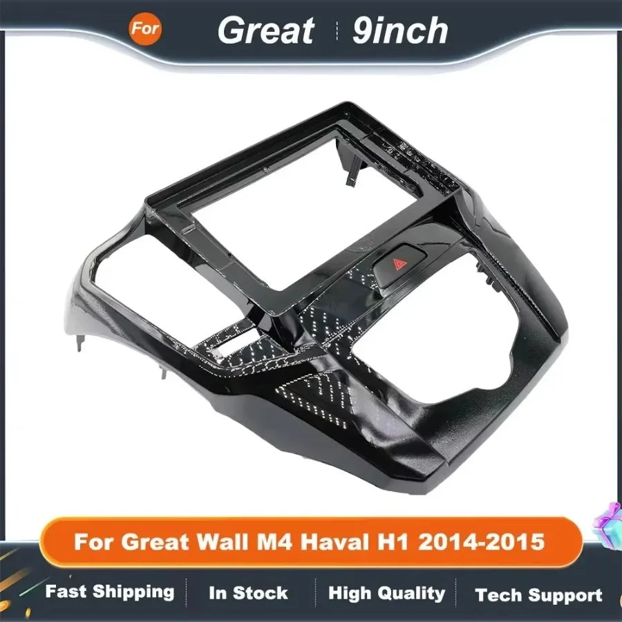 9 INCH Car Radio FasciaAdapter For Great Wall M4 Haval H1 2014-2015 Android Radio Audio Dash Fitting Panel Kit