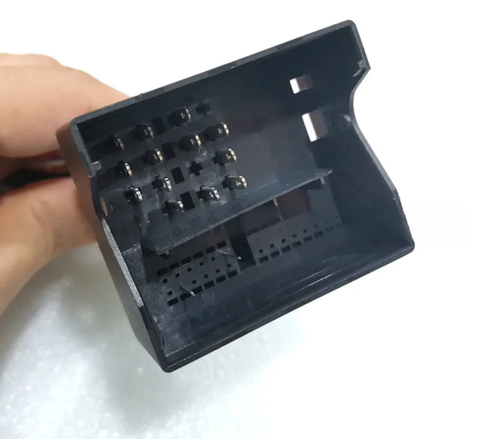 16 Pin Wiring Harness Adapter Canbus Box  For Ford Foucs /Mondeo/C-MAX 2009-2012 Radio Android 2 Din GPS Wifi Video Player