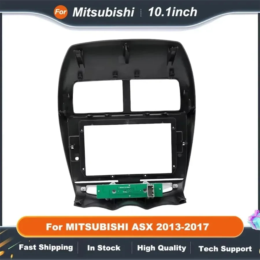 10.1 Inch 2 Din Android Car Radio Fascia for MITSUBISHI ASX 2013-2017 with MP5 Player
