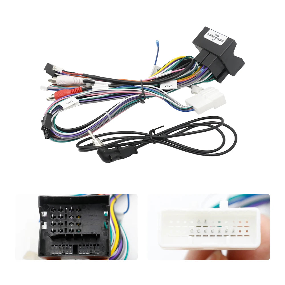 Car Radio RP5-RN-101 Canbus Box For Renault Koleos 2009-2016 Wiring Harness Power Cable Decoder Adapter