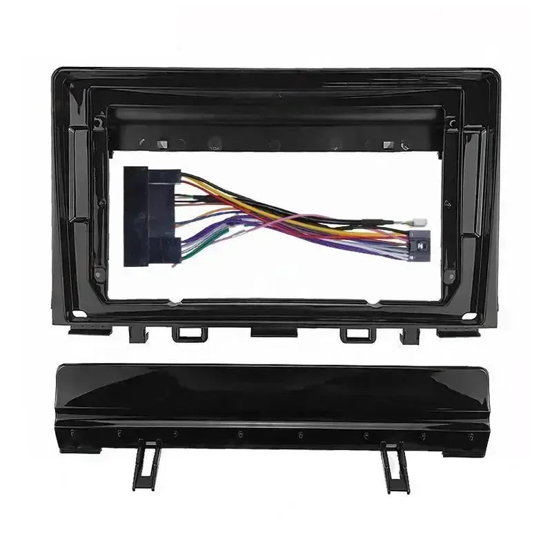For Kia Stonic RIO YB KX Cross 2016+ 9 Inch Car Frame Fascia Adapter Canbus Box Decoder Android Radio Dash Fitting Panel Kit