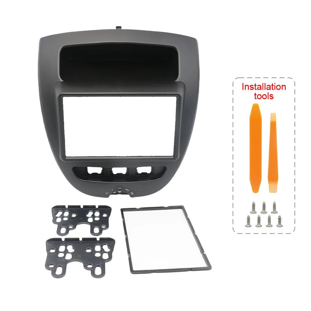 7/10inch Universal Car Radio Frame For Toyota Aygo Citroen C1 Peugeot 107 2005-2014 Android MP5 Stereo Player 2Din Head