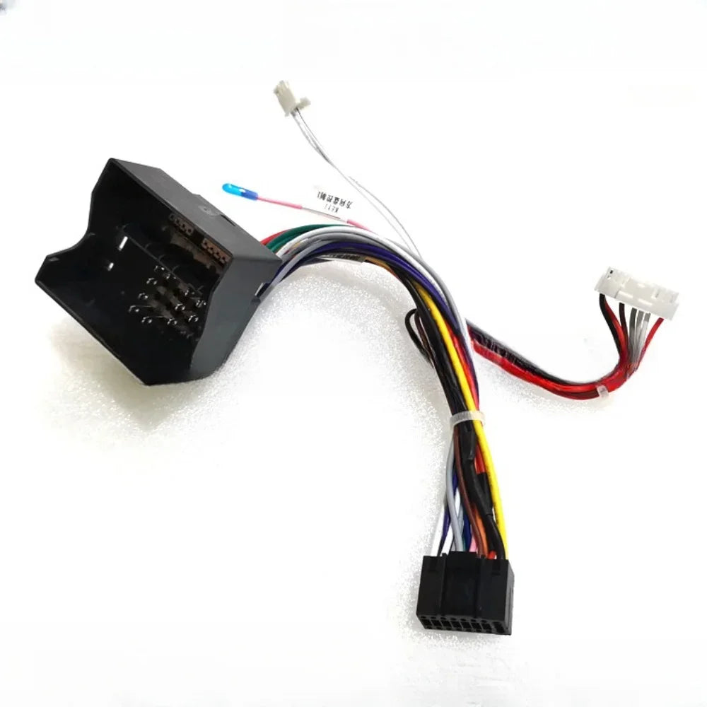 Car accessories Car radio Canbus Box Decoder For 2 Din BMW E39/ E46/E53/X5/Series Cable 16 pin Wiring Harness Plug Power Cable