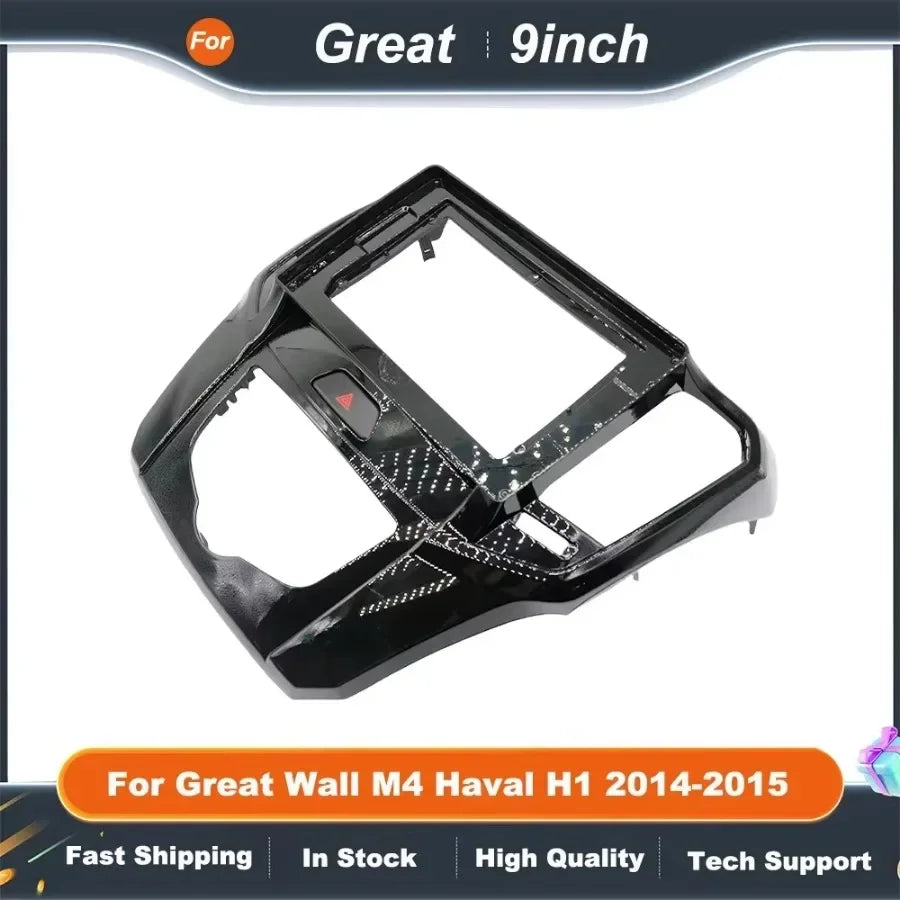 9 INCH Car Radio FasciaAdapter For Great Wall M4 Haval H1 2014-2015 Android Radio Audio Dash Fitting Panel Kit
