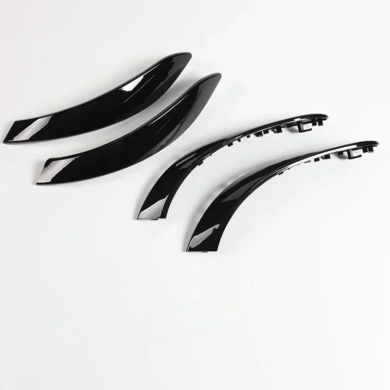 For BMW 3 4 Series F30 F31 F32 F33 F34 F35 F36 F80 2013-2018 Interior Fiber Door Pull Handle Outer Cover Trim