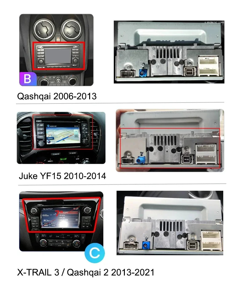 16pin Car Audio Wiring Harness with Canbus Box NS-SS-04A For Nissan Qashqai 06-13 X-TRAIL 13-21 Stereo Installation Wire Adapter