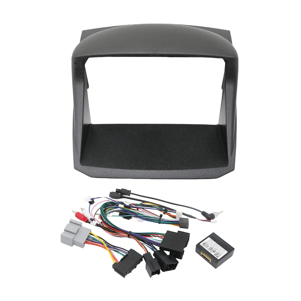 9 Inch Car Radio Fascia Frame 2DIN Install Panel Dashboard For Ford FIESTA 2009-2014