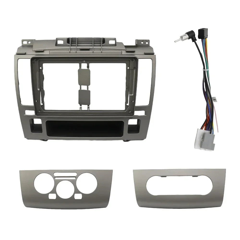 9 Inch Car Frame Fascia Adapter For Nissan Tiida 2005-2010 Android Radio Dash Fitting Panel Kit