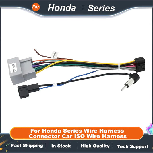 JF-HD-01 For Honda Series Wire Harness Connector Car ISO Wire Harness Canbus Box Cable