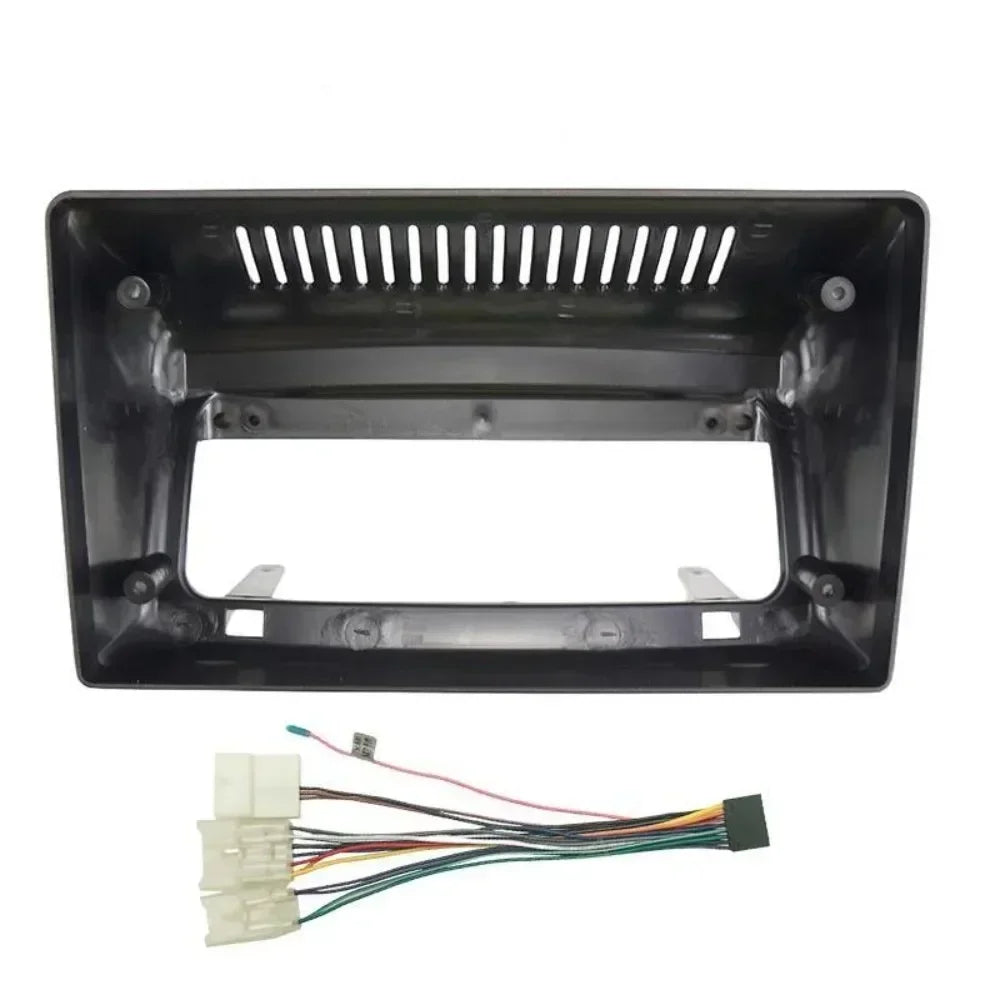 For Toyota Vitz Yaris Echo 1999-2005 9 Inch Car Frame Fascia Adapter Android Radio Dash Fitting Panel Kit