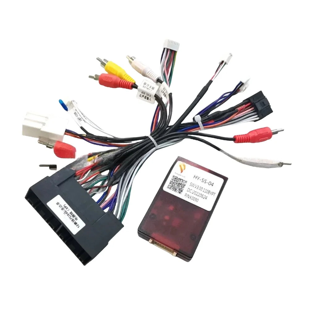 For Hyundai Sorento/Elantra 2012-2014/Santa Fe/IX45 2012/Optima / Sedona / Carnival Android Car Radio Canbus Box HY-SS-04 Cable