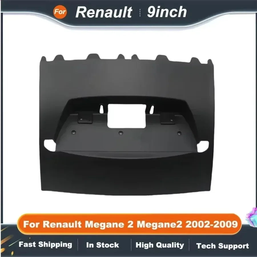 9 InchCar Audio Fascia Panels Canbus Box Adapter For Renault Megane 2 Megane2 2002-2009 Android Radio Dash Fitting Panel Kit