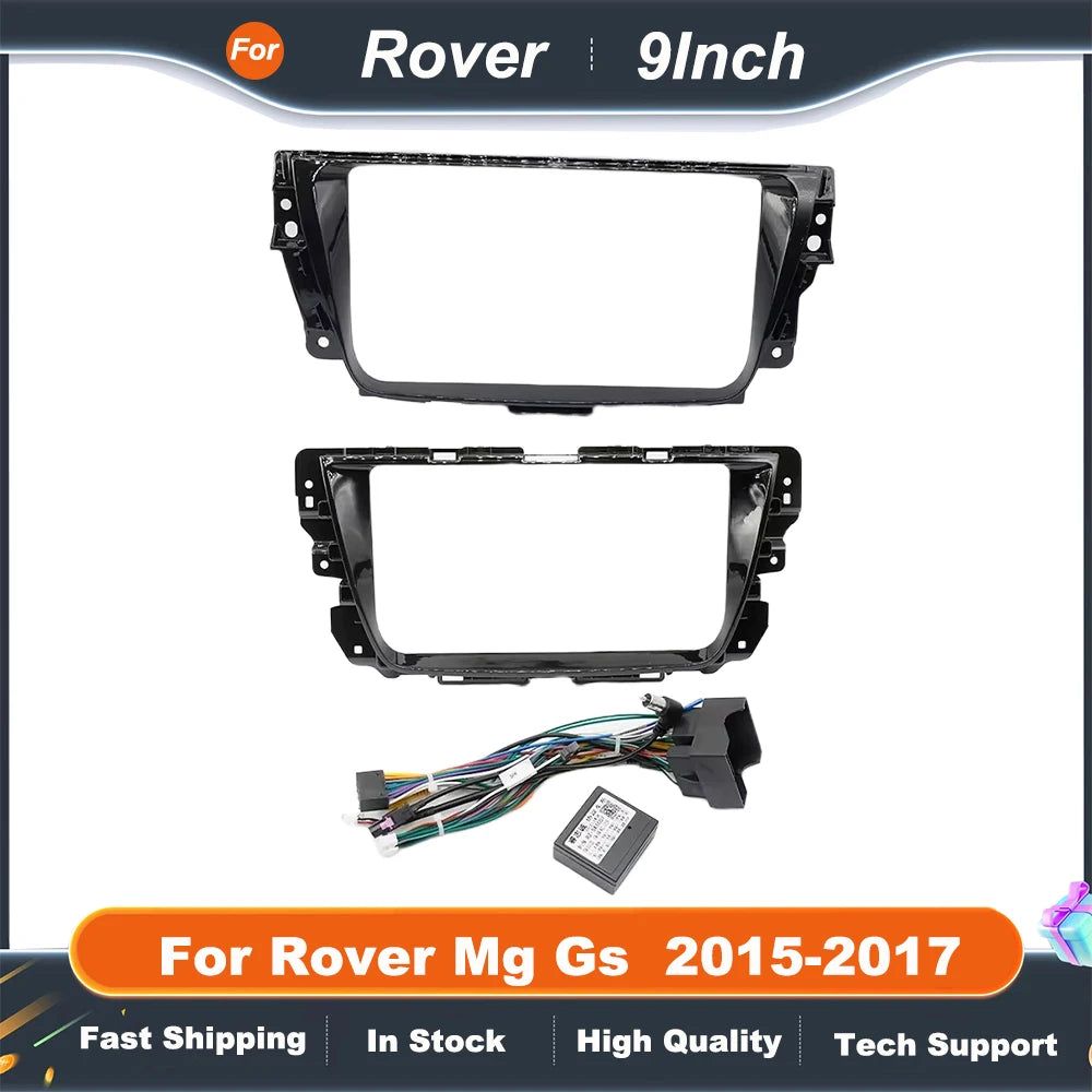 9 Inch Car Frame Fascia Adapter For Rover Mg Gs  2015-2017 Canbus Box Decoder Android Radio Audio Dash Fitting Panel Kit